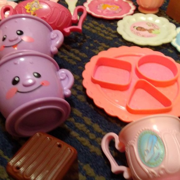 little tikes tea cake snack play set dolls teas dollhouse